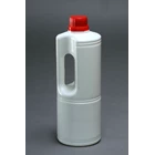 Jerigen Plastik Long 1 Liter Warna Putih Susu Termasuk Tutup Luar dan Dalam (Plug) 1