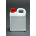 jerigen plastik 1 liter sudah termasuk tutup luar dan dalam (plug) warna putih susu 1