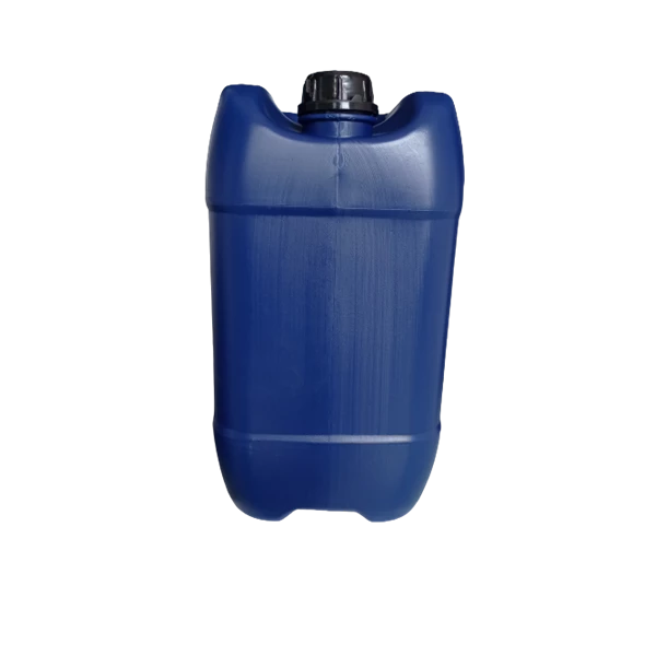 Jerigen plastik biru ukuran 30 Liter Termasuk Tutup Luar dan Dalam (Plug) Warna Tutup Hitam