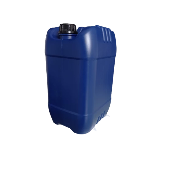 Jerigen plastik biru ukuran 30 Liter Termasuk Tutup Luar dan Dalam (Plug) Warna Tutup Hitam