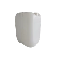 Jerigen Plastik Natural 20 Liter Termasuk Tutup Luar dan Dalam (Plug) Warna Tutup Putih