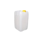 Jerigen Plastik MGE 20 Liter Natural Termasuk Tutup Luar dan Dalam (Plug) Warna Tutup Kuning 1