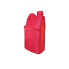 Jerigen Plastik Merah 4.5 Liter Termasuk Tutup Luar dan Dalam (Plug) 1