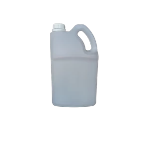 Jerigen Plastik Natural 4.5 Liter Termasuk Tutup Luar dan Dalam (Plug)