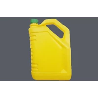 Jerigen Plastik 5 Liter Kuning Termasuk Tutup Luar